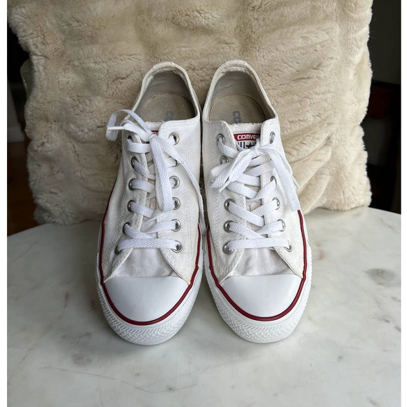 Converse Shoes - Chuck Taylor All Star White Unisex Low Top Converse